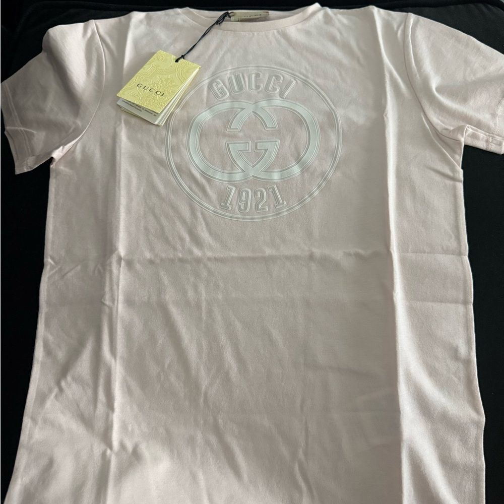 Brand new with tags Gucci Soft Pink Cotton Top kids size 10 fits adults xs and s